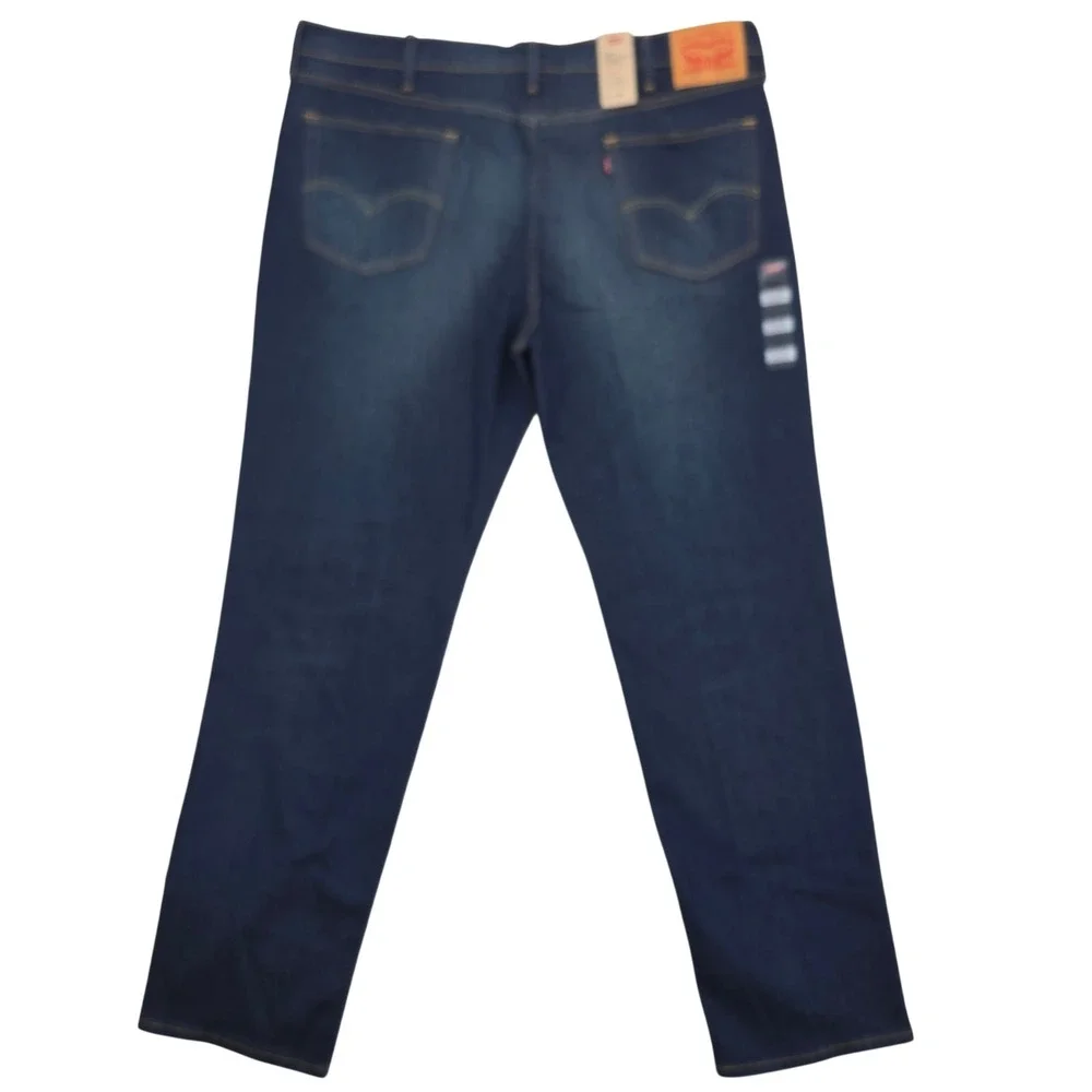 Levi's 541 Athletic Taper Jeans Mens 42x34 Dark Wash Blue Stretch Denim 2-Pack
